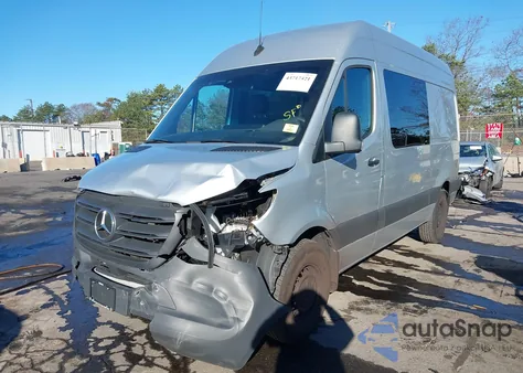 2024 Mercedes-Benz Sprinter 2500 Standard Roof 4-Cyl Diesel Ho z USA, uszkodzony, nr VIN W1W4NBHY5RP666482